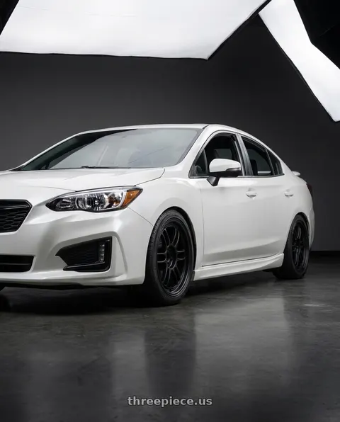 2017 Subaru Impreza Sport with Enkei RPF1 5x100 17x8+45 Matte Black wheels