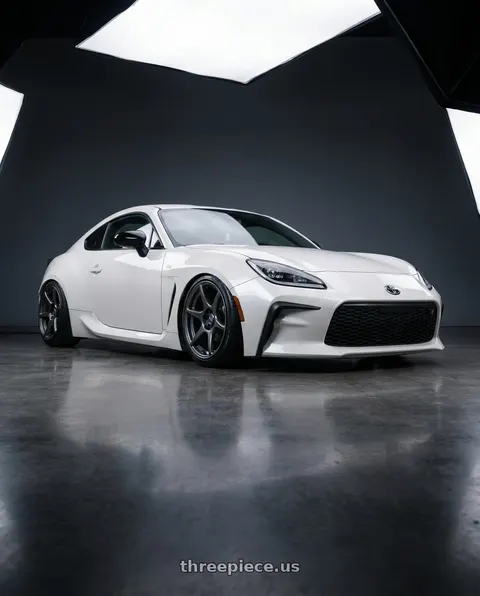 2016 Scion FR-S with Kansei K11G Tandem 5X100 17x9 22 Gunmetal wheels