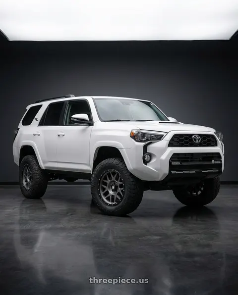 2022 Toyota 4Runner with XD XD127 BULLY 6X139.7 20X9 +18 MATTE GRAY BLACK RING wheels