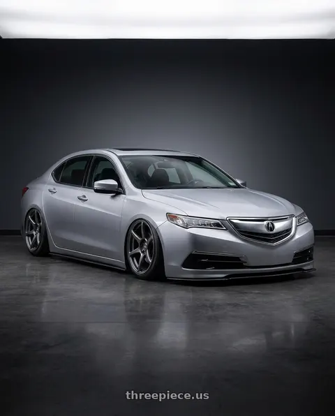 2019 Acura TLX with Kansei K11G Tandem 5x114.3 19x10.5 12 Gunmetal wheels