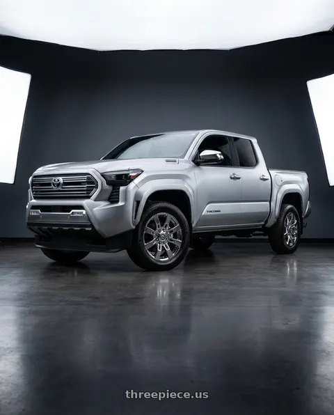 2024 Toyota Tacoma with OE Wheels CA82 6x139.7 20x8.5+31 Chrome wheels