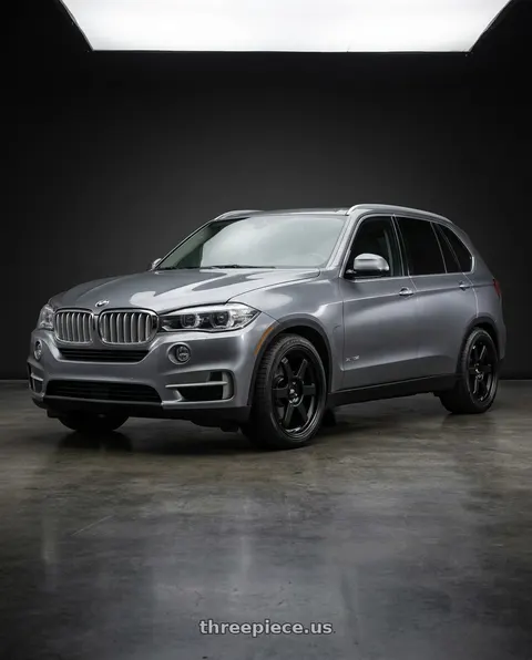 2018 BMW X5 with MST Wheels Time Attack 5X114.3 18x8.5 +40 Matte Black wheels