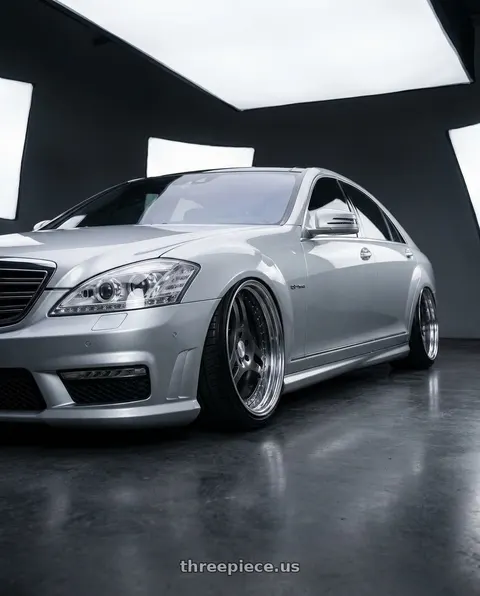 2012 Mercedes-Benz S63 AMG with Heritage Wheel TSUKUBA wheels