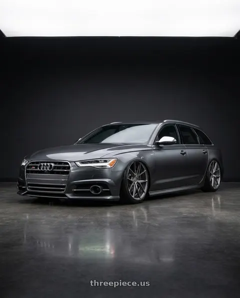 2016 Audi S6 with Niche 1PC M116 MISANO 5X112 20X9 +38 MATTE GUN METAL wheels