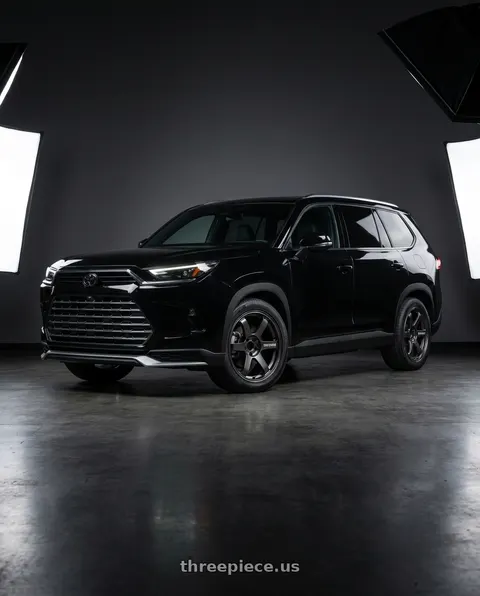2026 Toyota Grand Highlander Hybrid Limited with Volk Racing TE37 SAGA S-PLUS 5x120 18x10+40 Diamond Dark Gunmetal wheels