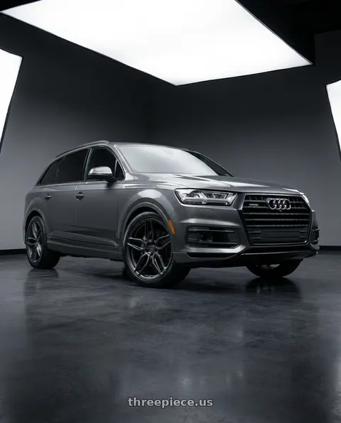 2018 Audi Q7 with ADV.1 ADV005 5x114.3 20x10.5 +45 Satin Black wheels