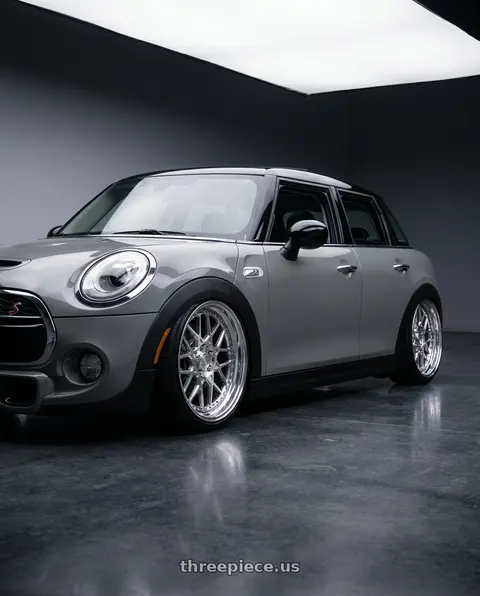 2013 Mini Cooper with Carolina Forged Charleston 6x135 22x12 -40 High Polish wheels
