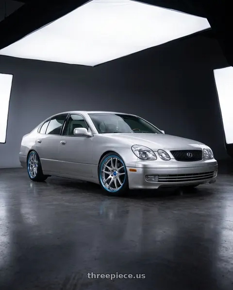 2001 Lexus GS300 with Work Emotion CR 3P wheels