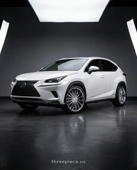 2019 Lexus NX with VELOCITY 11 5X114.3/5X120 20x8.5 +35 CHROME wheels