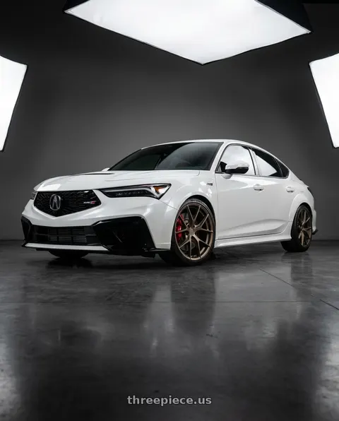 2026 Acura Integra Type S with Aodhan AFF7 5x120 19x9.5+35 Matte Bronze wheels