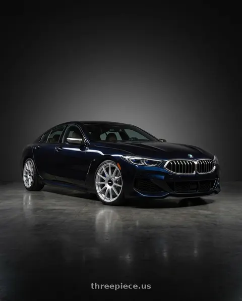 2020 BMW M8 with Rotiform 1PC R170 DTM 5X112/5X120 20X8.5 +35 SILVER wheels
