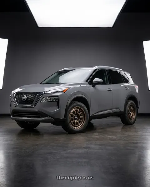 2026 Nissan Rogue SV with Mayhem Voyager 8303 5x114.3 17x8+38 Dark Bronze wheels