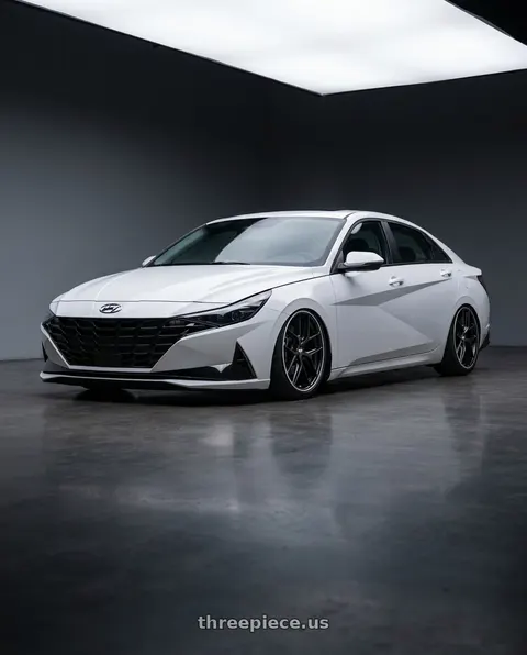 2024 Hyundai Elantra N with BBS CC-R 5x114.3 19x8.5+30 Satin Black wheels