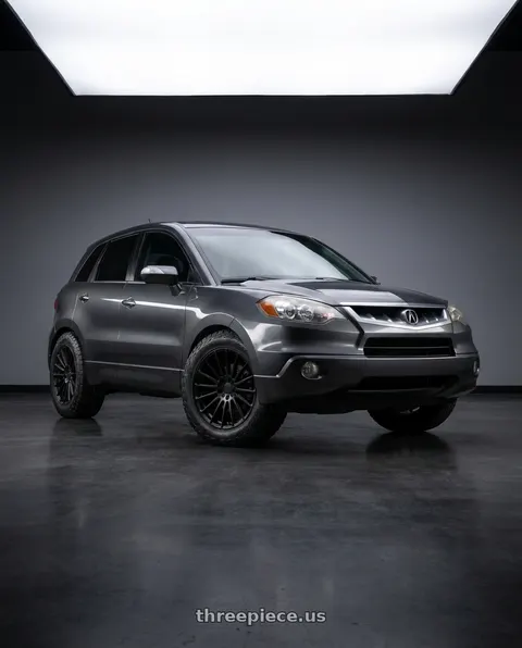 2008 Acura RDX with TSW TURBINA 5X114.3 20X9 +20 MATTE BLACK wheels