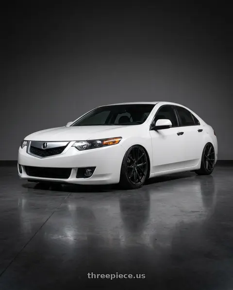 2013 Acura TSX with Niche 1PC M117 MISANO 5X114.3 18X9.5 +40 MATTE BLACK wheels