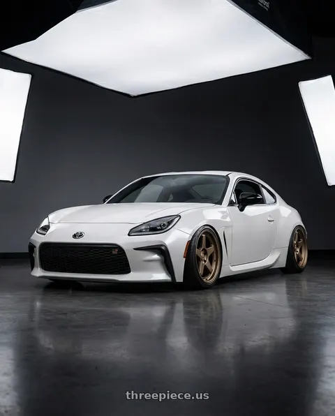 2016 Scion FR-S with Kansei K12B KNP 5X100 17x9 35 Bronze wheels
