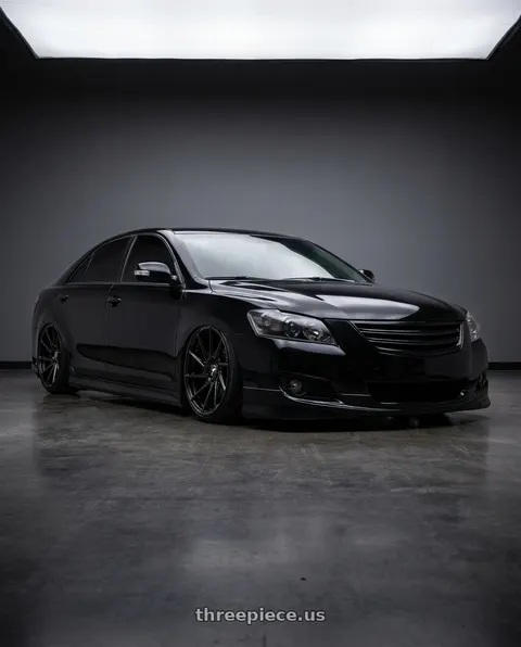 2008 Toyota Camry with Fittipaldi FS369B 6X135/6x139.7 22x9.5 +25 Gloss Black wheels