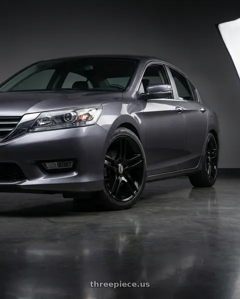 2013 Honda accord exl greg with Performance Replicas 101 18X10 +24 GLOSS BLACK wheels