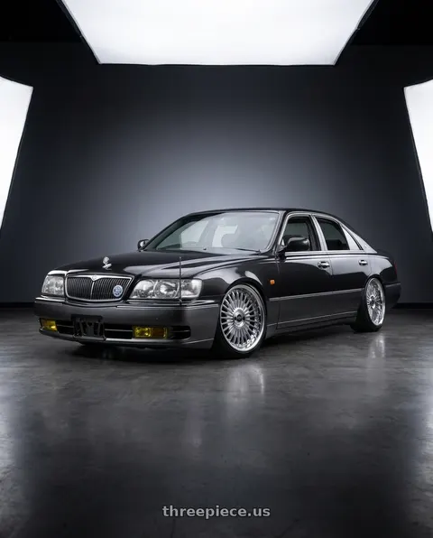 1997 nissan cima with Work Emitz wheels