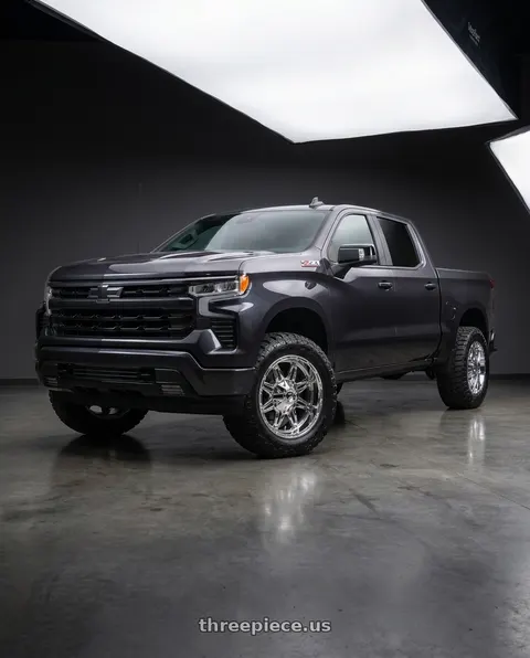 2023 Chevrolet Silverado 1500 with Fuel 1PC D530 HOSTAGE 6X135/6X139.7 20X9 +1 CHROME PLATED wheels
