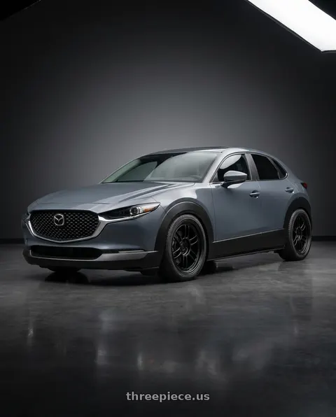 2026 Mazda CX-30 with Enkei RPF1 5x114.3 17x9+35 Black wheels