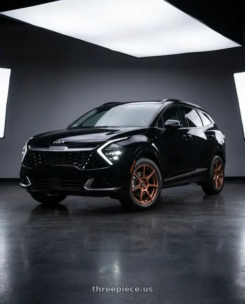 2023 Kia Sportage SX Prestige with Enkei TFR 5x114.3 17x8+45 Copper wheels