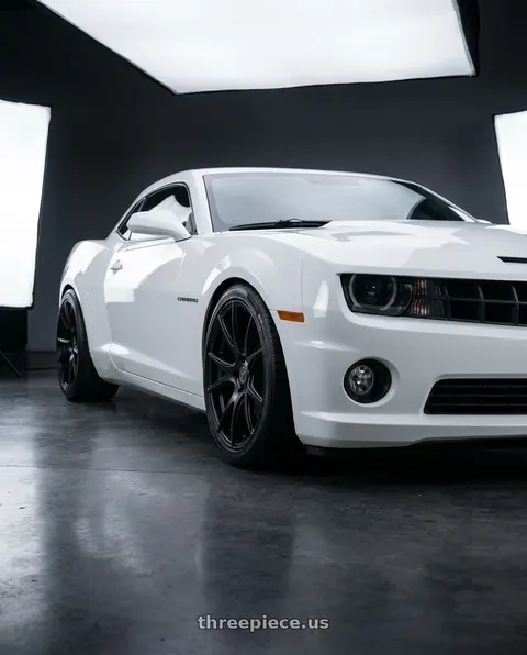 2014 Chevrolet Camaro with Forgestar CF5V 5x120 20x9 +38 Satin Black wheels