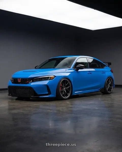 2020 Honda Civic Type R with BBS CC-R 5x120 19x9.0+26 Satin Black wheels