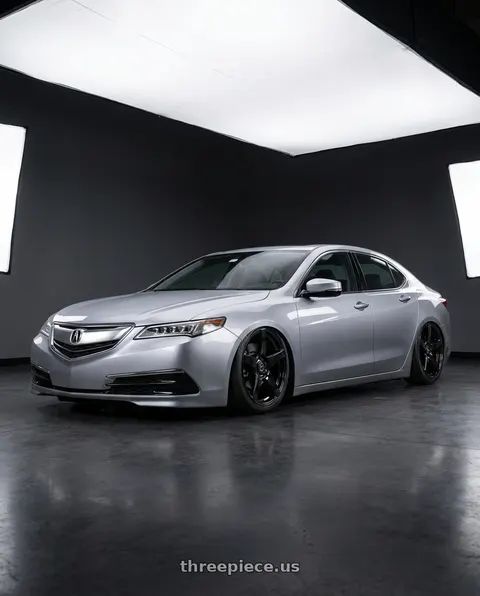 2019 Acura TLX with Forgestar CF5 5x114.3 20x9 +35 Gloss Black wheels