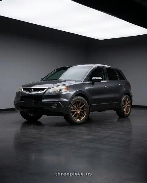 2008 Acura RDX with MRR GF26 5x114.3 20x9 +20 Bronze wheels