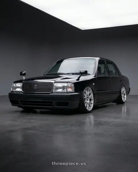 1997 Crown comfort with BBS CH-R 5x120 19x8 +40 Brilliant Silver Polished Rim Protector wheels