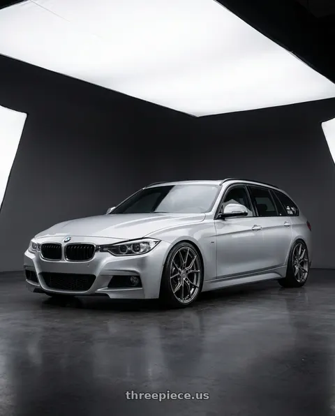 2015 BMW 320i with E5 Wheels Daytona 5x120 19x9+35 TIU wheels