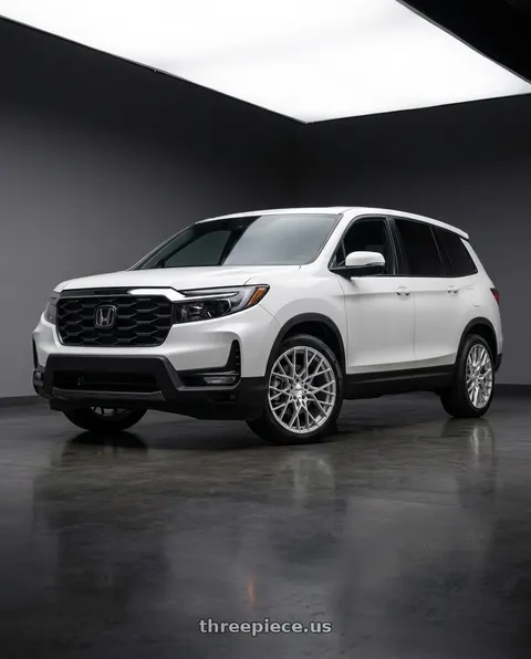 2025 Honda Passport TrailSport with TSW SEBRING 5X120 22X9 +32 SILVER W/  MIRROR CUT FACE wheels