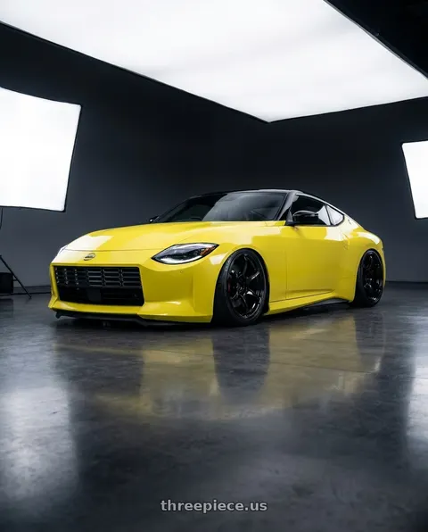 2024 Nissan Z with Advan RGIII 5x114.3 19x10.5+25 Gloss Black wheels