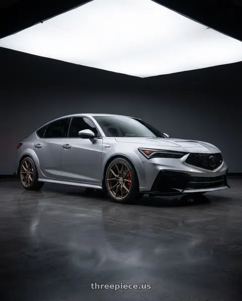 2025 Acura Integra Type S with TSW NEPTUNE 5X120 19X9.5 +39 MATTE BRONZE wheels