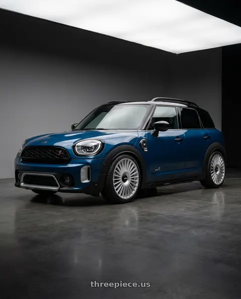 2021 Mini Countryman BoardWalk Edition with Rotiform RC202 GRZ BLANK 19x8.5 +45 GLOSS SILVER wheels