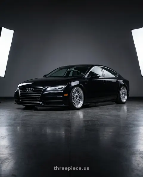 2012 Audi A7 Quattro with BBS LM 5x112 20x9.0+25 Diamond Silver wheels