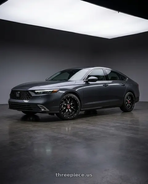 2023 Honda Accord with Asanti Off Road AB807 CARBINE 5X114.3 17X8.5 +25 SATIN BLACK MILLED wheels