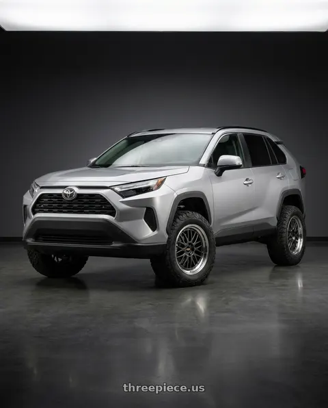 2024 Toyota RAV4 with BBS LM 5x114.3 20x9.0+28 Diamond Black wheels