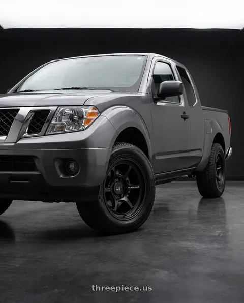2021 Nissan Frontier SV with Black Rhino SHOGUN 6X114.3 17X8.5 +20 MATTE BLACK wheels