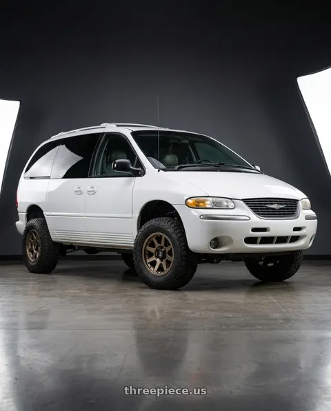 1999 Chrysler Town and country with Icon Alloys REBOUND PRO 5x114.3 17x8.5+0 BRONZE wheels