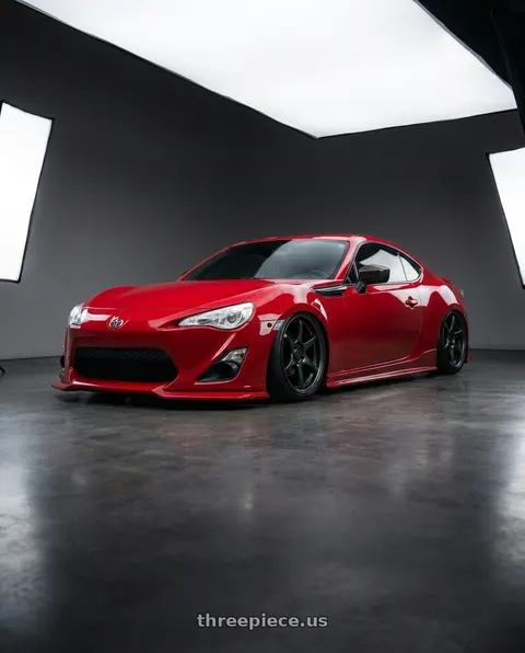 2013 Scion FR-S with SSR Professor SP1 5x114.3 18X9+44 HP Disk Black wheels