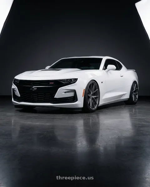 2022 Chevrolet Camaro with Niche 1PC M116 MISANO 5X120 20X9 +35 MATTE GUN METAL wheels
