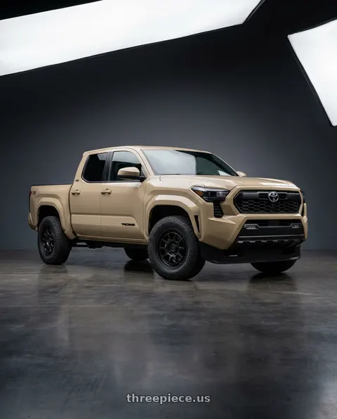 2026 Toyota Tacoma with Motegi MR150 TRAILITE 6X139.7 16X8 +0 SATIN BLACK wheels