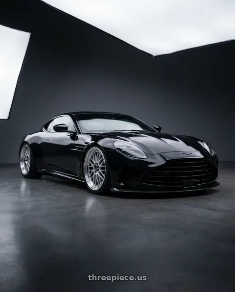 2025 Aston Martin Vanquish with BBS LM 5x114.3 18x8.0+35 Diamond Silver wheels