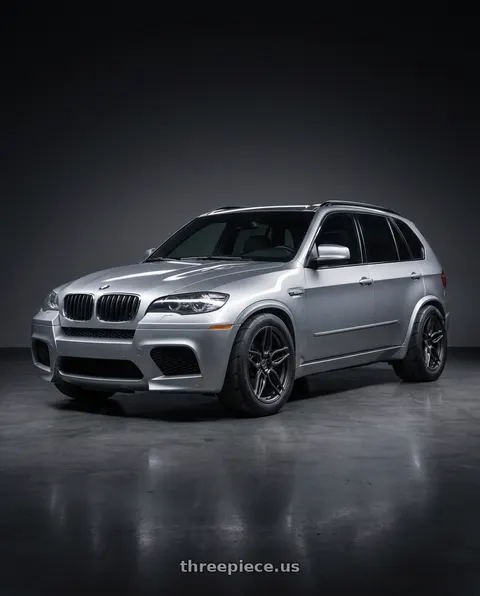 2013 BMW X5 with ADV.1 ADV005 5x120 21x12 +52 Satin Black wheels