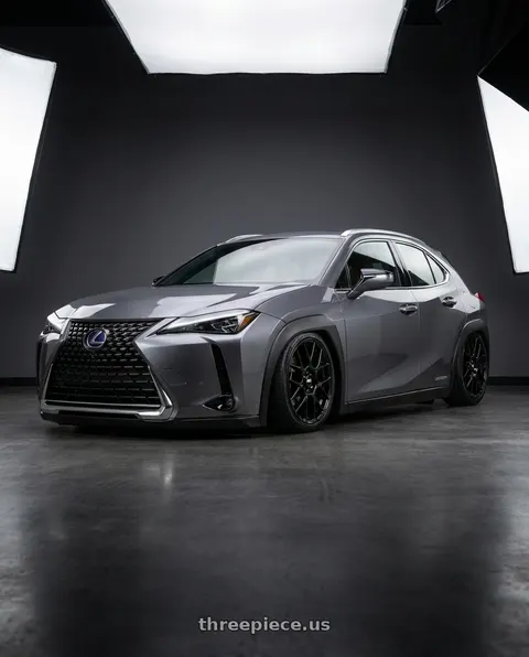 2019 Lexus UX250h with BBS XR 5x114.3 18x8.0+40 Gloss Black wheels