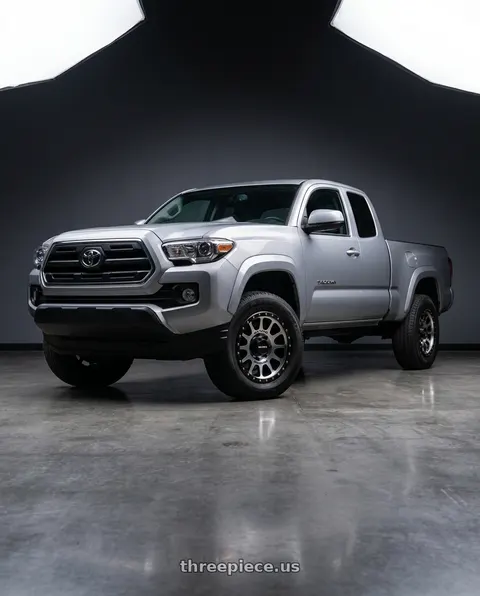 2018 Toyota Tacoma SR with Method Race Wheels 305MB NV 6x139.7 17x8.5 +0 MACHINED - MATTE BLACK LIP wheels