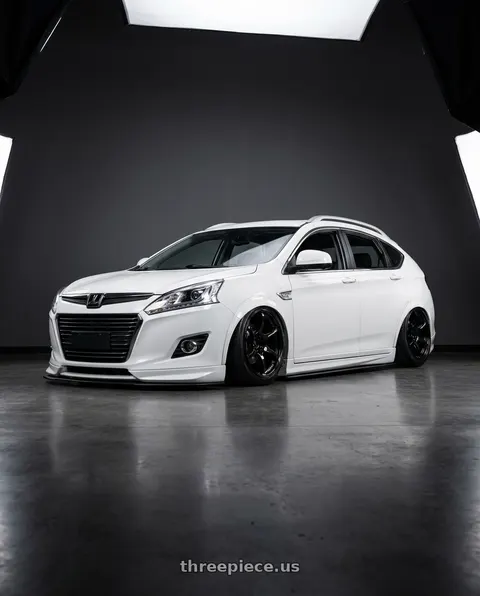 2016 Luxgen u6 with Advan RGIII 5x114.3 18x8.5+51 Gloss Black wheels