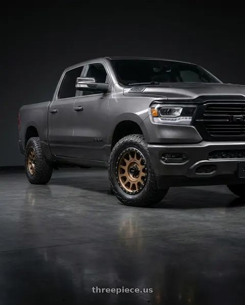 2021 Ram 1500 Laramie with Method Race Wheels 305BZ NV 6x139.7 18x9 -12 METHOD BRONZE wheels